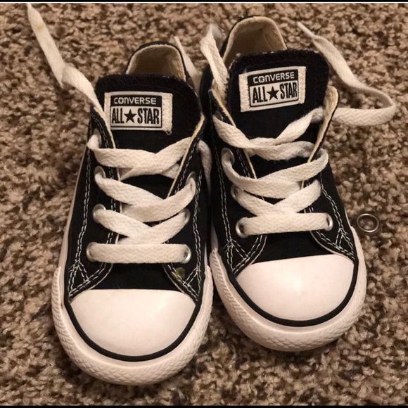 toddler black converse sneakers